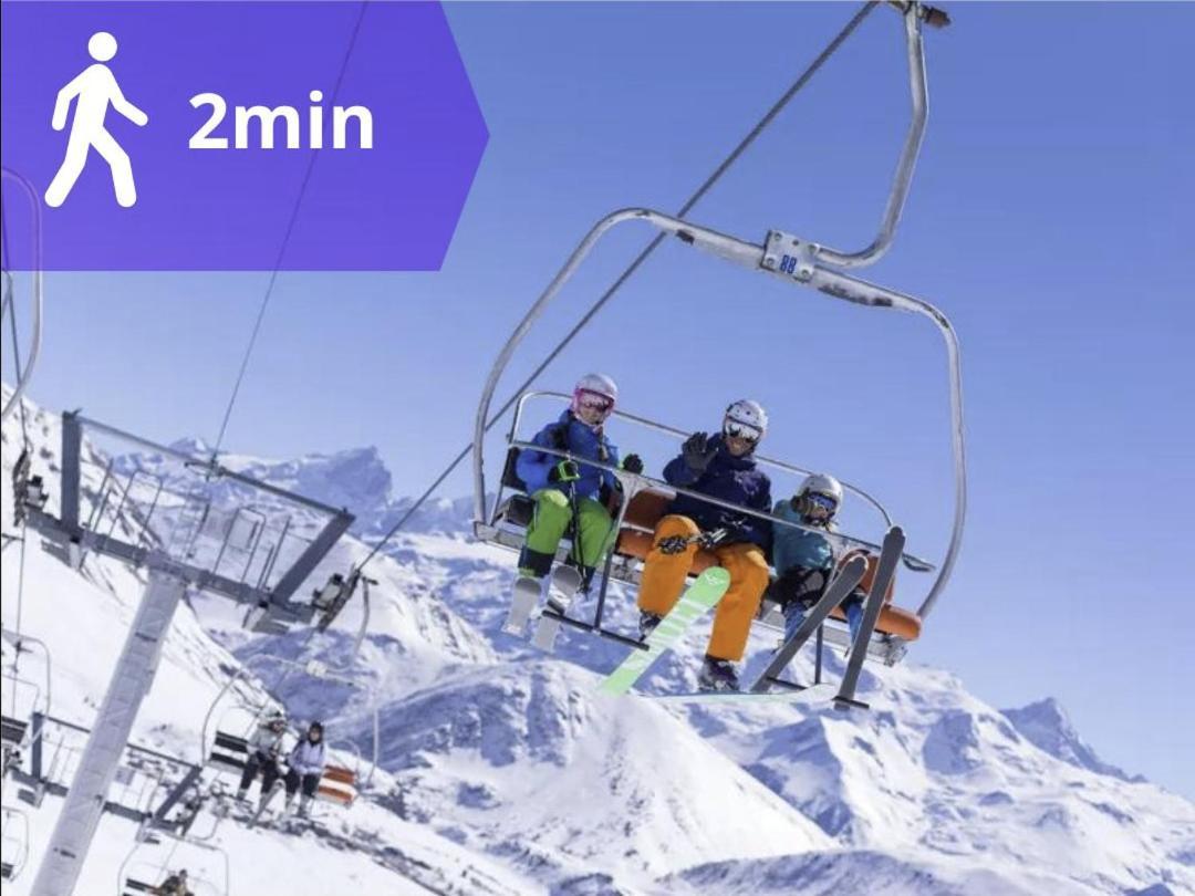 *Nouveau* Pied Des Pistes * Piscine Ext. Chauffee* Alpe d'Huez Bagian luar foto